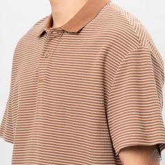 Áo polo form rộng sọc nhỏ