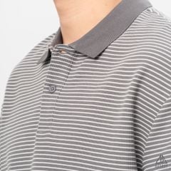 Áo polo form rộng sọc nhỏ