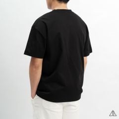 Áo thun cổ tròn in chữ nổi GGG
