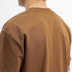 Áo thun cổ tròn in chữ nổi GGG