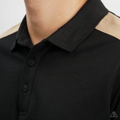 Áo polo phối viền vai