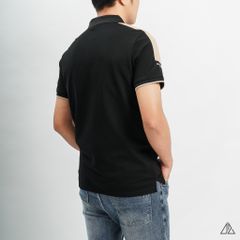 Áo polo phối viền vai