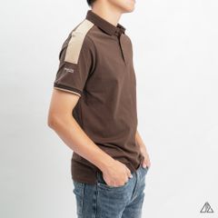 Áo polo phối viền vai