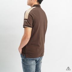 Áo polo phối viền vai