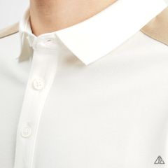 Áo polo phối viền vai