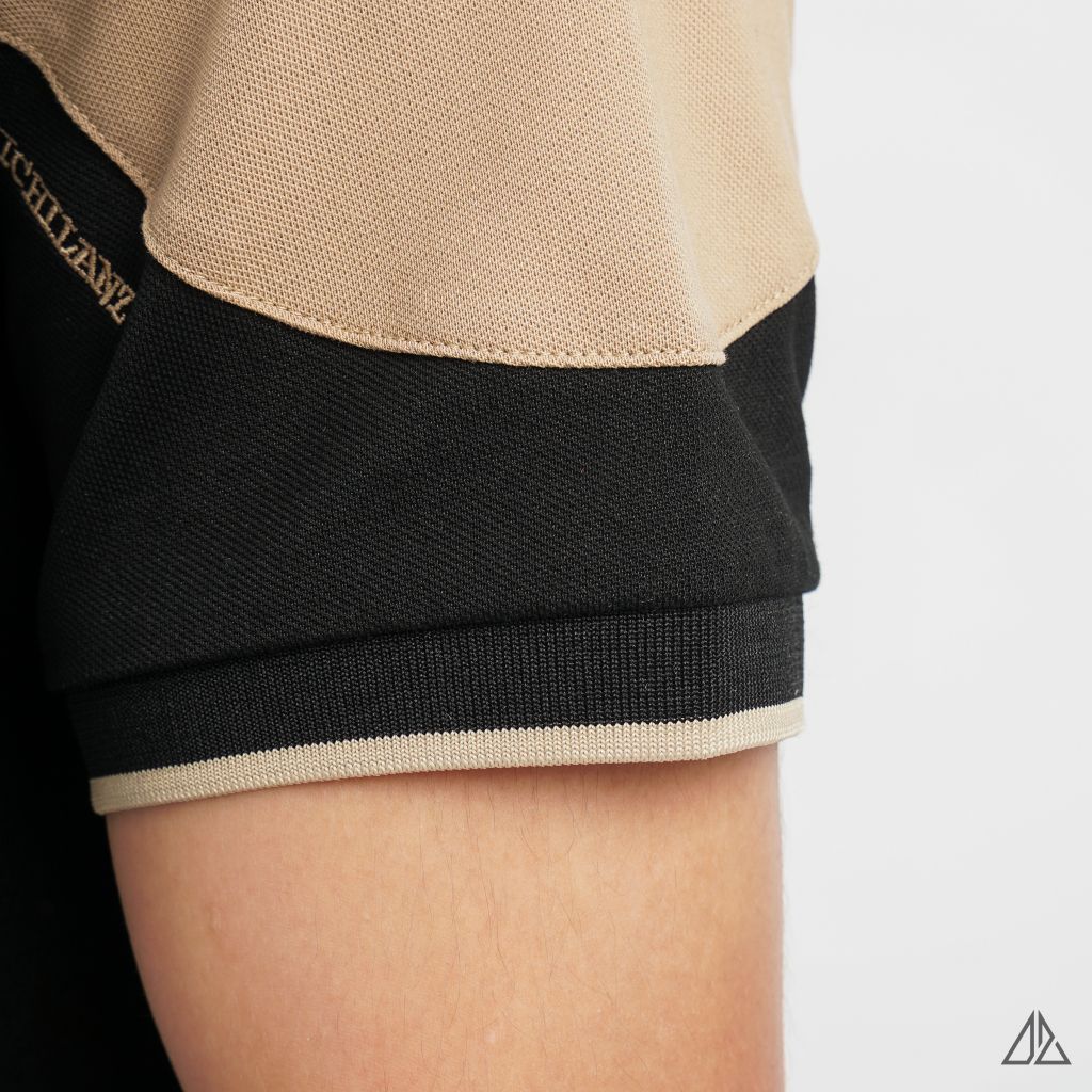 Áo polo phối vai Tichlanz