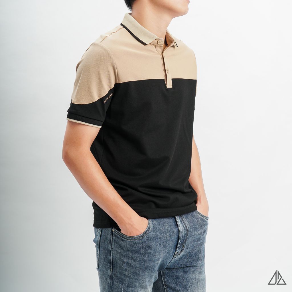 Áo polo phối vai Tichlanz