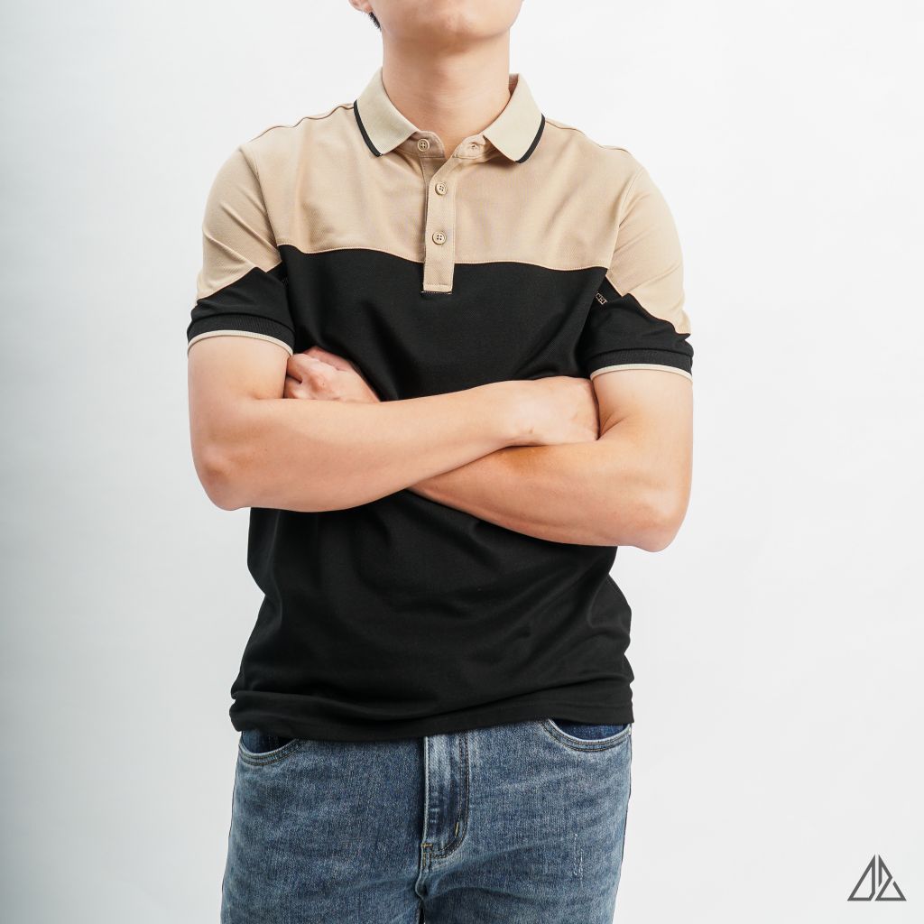Áo polo phối vai Tichlanz