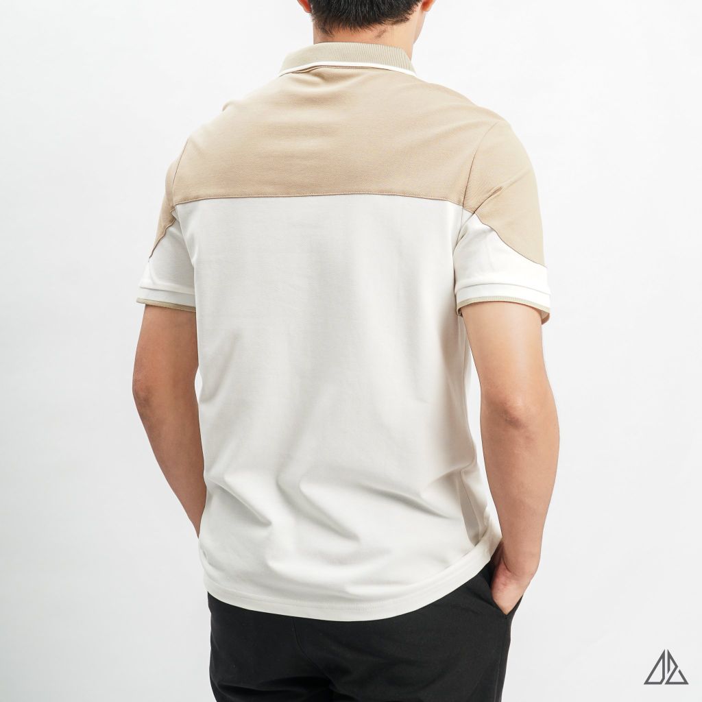 Áo polo phối vai Tichlanz