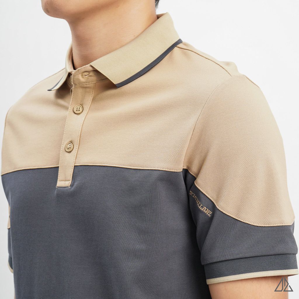 Áo polo phối vai Tichlanz