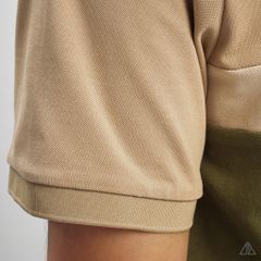 Áo polo phối ba màu POSITIVE