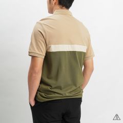 Áo polo phối ba màu POSITIVE