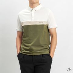 Áo polo phối ba màu POSITIVE