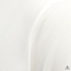 Áo polo đắp ngực kem đen thêu chữ STRENGHT