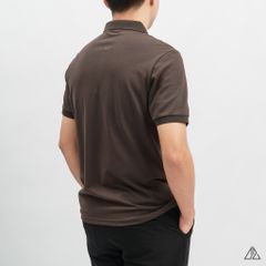 Áo polo phối túi rêu in sọc PAICERDES