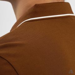 Áo polo viền cổ thêu ngực R