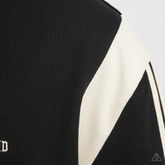 Áo polo Phối vai 3 sọc tay kem