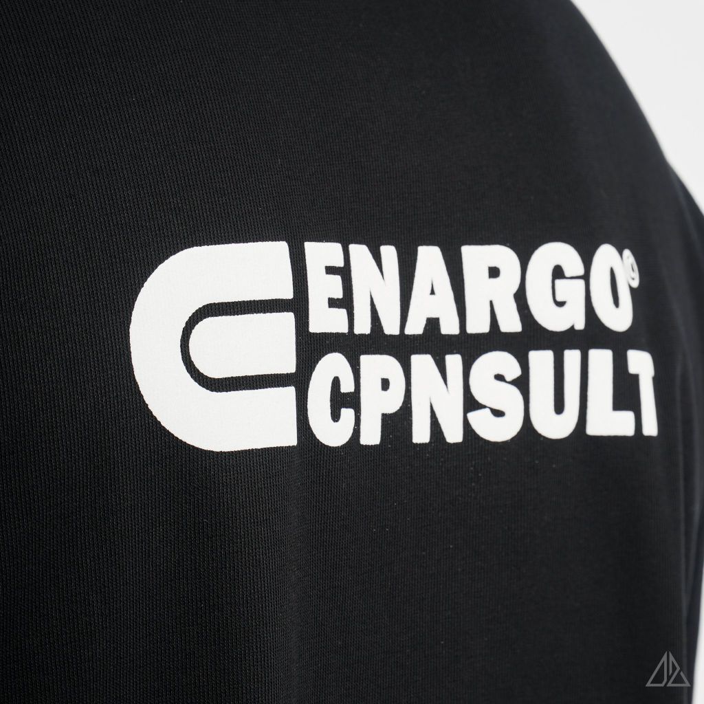 Áo thun cổ tròn phối viền ngực ENERGO
