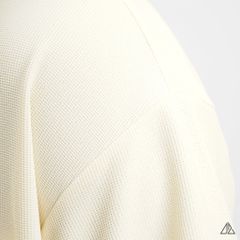Áo polo fom rộng cổ V phối túi