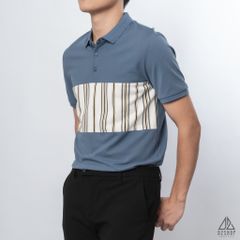 Polo phối viền sọc ngực
