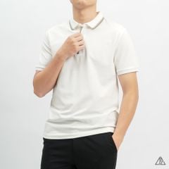 Áo polo bo phối viền cổ