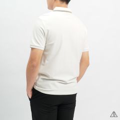 Áo polo bo phối viền cổ
