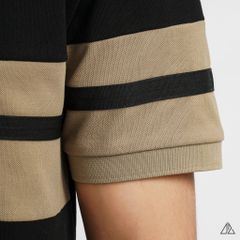 Áo polo viền phối viền tay ngực