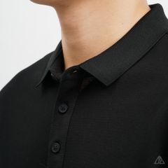 Áo polo viền phối viền tay ngực