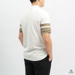 Áo polo viền phối viền tay ngực