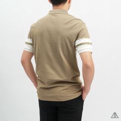Áo polo viền phối viền tay ngực