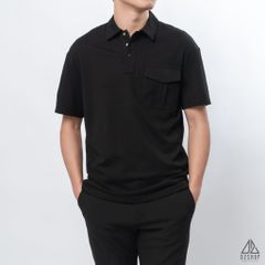 Polo form rộng phối túi hộp