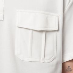 Polo form rộng phối túi hộp