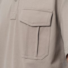 Polo form rộng phối túi hộp