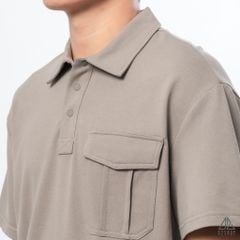Polo form rộng phối túi hộp