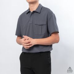 Polo form rộng phối túi hộp