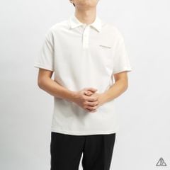 Áo polo fom rộng in lưng