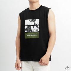 Áo thun ba lỗ in hình UNPOIMED