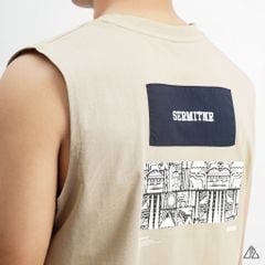 Áo thun ba lỗ đắp lưng SERMITNR