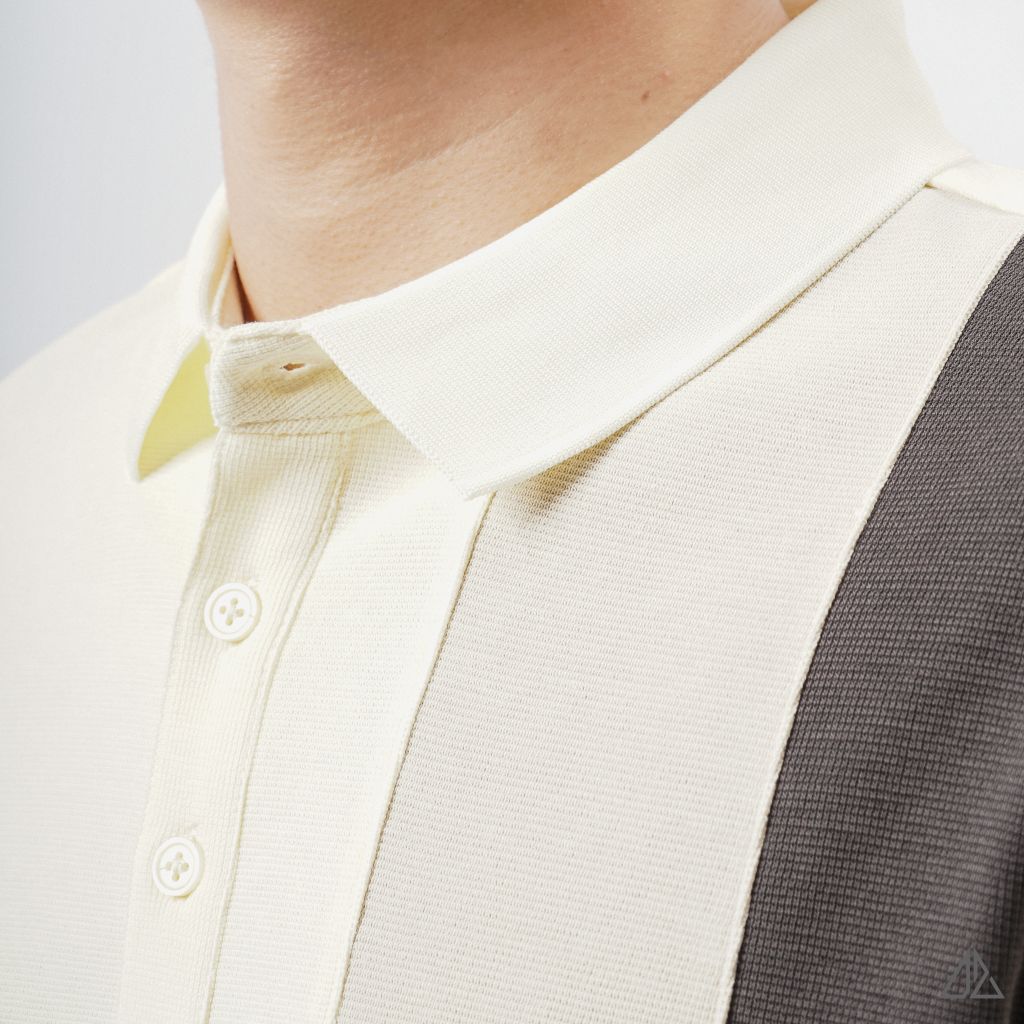 Áo polo phối ngực trái 3 màu ART