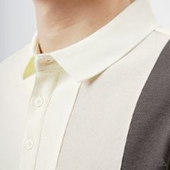 Áo polo phối ngực trái 3 màu ART