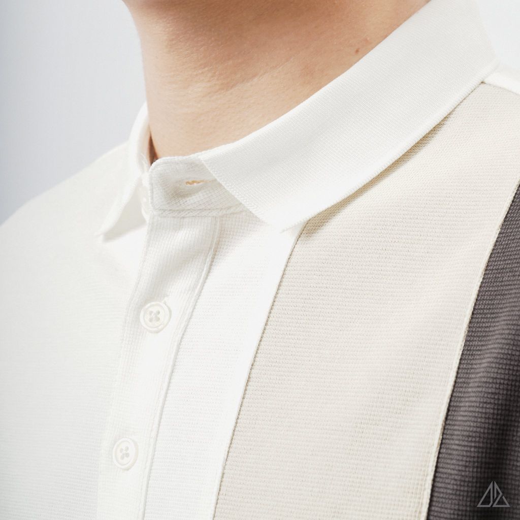 Áo polo phối ngực trái 3 màu ART