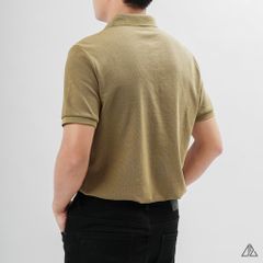 Áo polo phối 2 sọc đứng ngực