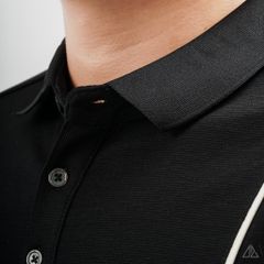 Áo polo phối 2 sọc đứng ngực