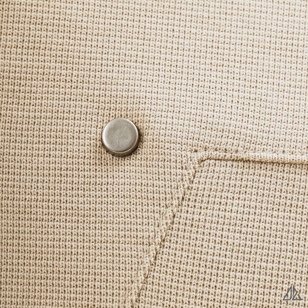 Áo polo ráp ngực dây kéo