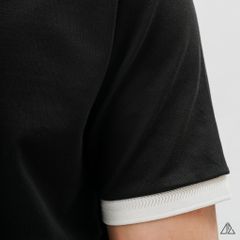 Áo polo phối cổ màu