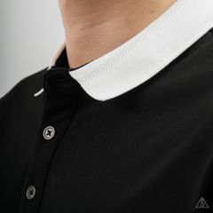 Áo polo phối cổ màu