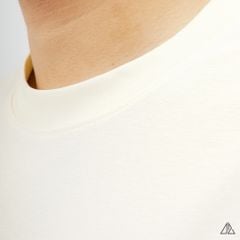 Áo thun cổ tròn thêu chữ RASKINGDYE