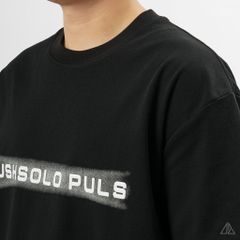 Áo thun cổ tròn in nổi BUSHSOLOPULS