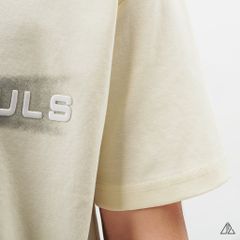 Áo thun cổ tròn in nổi BUSHSOLOPULS