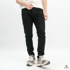 Quần jean đen dập nổi túi sau